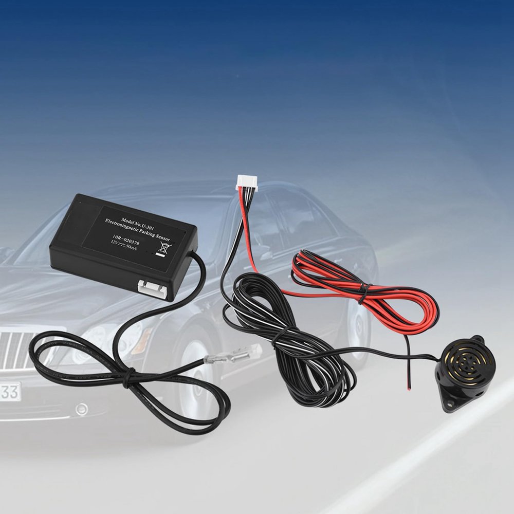 Electromagnetic Induction Radar for Car Truck RV, Concealed Installation Reverse Alarm, Full Range Sensor No Maintenance
