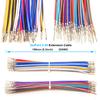 JTSINERU Compatible with Dupont 2.54mm Male to Female Cable Connector,Single Row 1 * 2/3/4/5/6/7/8/9/10 Pin Connector with 22AWG Pre-Crimped Cables (JTS-DP-MF) view 3