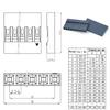 JTSINERU Compatible with Dupont 2.54mm Male to Female Cable Connector,Single Row 1 * 2/3/4/5/6/7/8/9/10 Pin Connector with 22AWG Pre-Crimped Cables (JTS-DP-MF) view 4