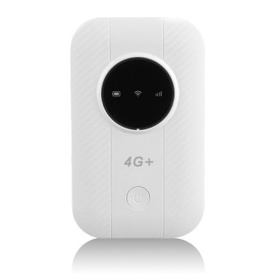 4G LTE Mobile WiFi Hotspot, 300Mbps Mobile Network Modem Router for Travel, Up to 10 Devices, SIM Card Slot, B1 B3 B5 B7 B8 FDD LTE, B40 TDD LTE, B1 3G WCDMA, Asian Edition