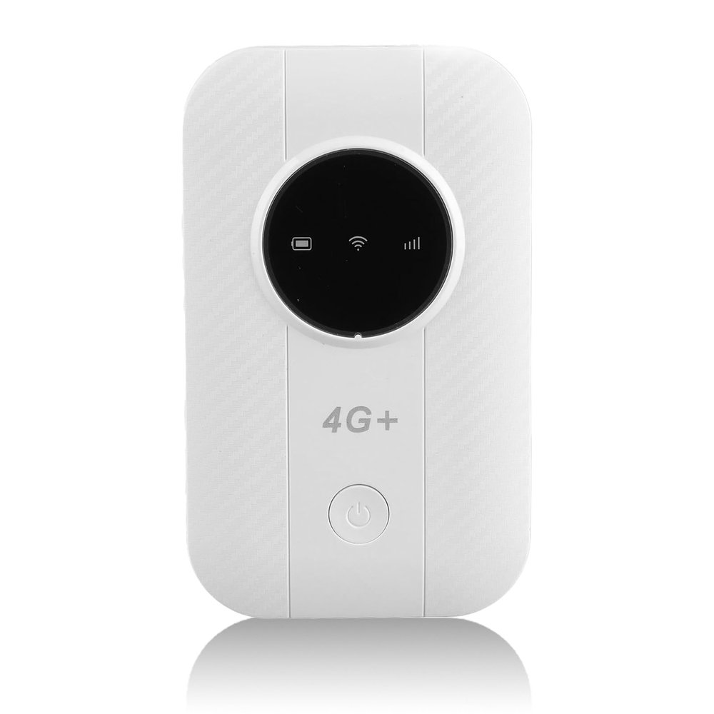 4G LTE Mobile WiFi Hotspot, 300Mbps Mobile Network Modem Router for Travel, Up to 10 Devices, SIM Card Slot, B1 B3 B5 B7 B8 FDD LTE, B40 TDD LTE, B1 3G WCDMA, Asian Edition