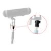 Alvins Quick Release Microphone Adapter, Upgraded Quick-Replaceable Mic Holder Connector, for Microphone Arm Handheld Boom Pole Mic Adapter with 3/8", 1/4" Screw view 2