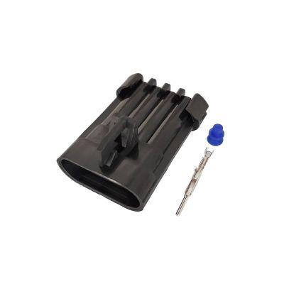 KOOFUR 1/5/10Set 4Pin Sen/sor P1ug Automotive Connector Socket DJ7043Y-1.5-21 12162144 12162102(Male,1 Set)