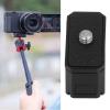 ANGGREK Portable Quick Release Plate, 1/4 Inch Screw Port Aluminum Dual Interfaces Camera Mount Adapter with Non Slip Pads for Zhiyun, for Osmo Action, for Insta360, Load Bearing 2kg view 2