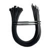 Aroono 50 Pack Black Nylon Zip Ties-Heavy Duty, 16 inch, 40lbs Tensile Strength-Ideal for Outdoor Use, Home Fence, Green Plants view 1