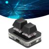 Eujgoov 2 Keys Red Switch Keyboard 2 Key Keyboard, 2 Key Keypad Mini USB Keypad One Handed Mechanical Gaming for Games Copy Paste Function (Black) view 4