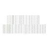 LTHKLMSQ LED Backlight bar Strip Fit for Samsung 2014SVS65F 3228 R+L BN96-30435A BN96-30436A UN65H6300 UN65H6350 HG65ND478RF UE65H6400 view 1