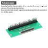 MECCANIXITY 2pcs FFC FPC Connector Board 42 Pins 0.5mm Socket to 2.54mm Double Row Male Pin Header Strip Adapter, PCB Converter Board for LCD TVs/Digital Cameras/Laptops view 4