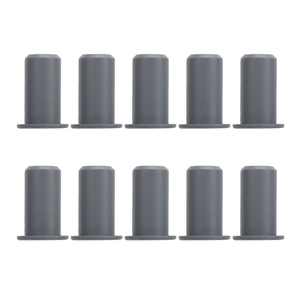BTSEURY Cable Grommets, 10pcs Cable Routing Kit for Starlink Silicone Cable Feed Through Bushings Wall Grommet for Starlink Series Cable 0.75in Diameter (Gray)