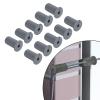 BTSEURY Cable Grommets, 10pcs Cable Routing Kit for Starlink Silicone Cable Feed Through Bushings Wall Grommet for Starlink Series Cable 0.75in Diameter (Gray) view 3