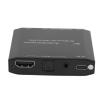BTSEURY Sound Extractor, HD Multimedia Interface Sound Extractor, 8K HDR Support 8K 60Hz 4K 120Hz EDID Setting HD Optical SPDIF 3.5mm Sound Converter view 2