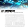 ABS Protective Enclosure, Enclosure ABS Case Microcomputer Cooling Shell with Non Slip Mat for 4 Model B, Computer Cases (Without Fan) view 2