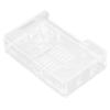 ABS Protective Enclosure, Enclosure ABS Case Microcomputer Cooling Shell with Non Slip Mat for 4 Model B, Computer Cases (Without Fan) view 3
