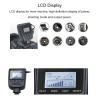 48 Macro LED Flash Light with LCD Display Power Control, 4 Lighting Modes, 7 Level Brightness Adjustments, Flash Light with Adapter Rings and Flash Diffusers for DSLR Cameras view 3