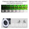 48 Macro LED Flash Light with LCD Display Power Control, 4 Lighting Modes, 7 Level Brightness Adjustments, Flash Light with Adapter Rings and Flash Diffusers for DSLR Cameras view 4