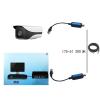 1Pair 10/100Mbps 1CH Passive IP networks Coaxial Transmitter Receiver Extender for IP NVR Cra Efficient Transmission up to 220m Distance view 4