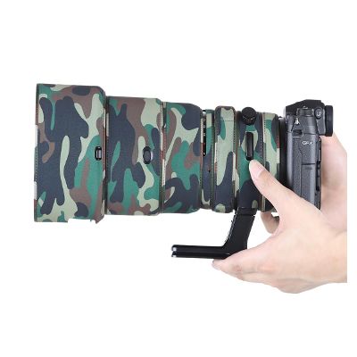 CHASING BIRDS Lens Camouflage Waterproof Coat for FUJIFILM GF 500mm F5.6 R LM OIS WR Rainproof Lens Protective Cover Version IV (Military Green Camouflage)