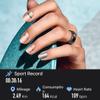 YuYolex Smart Ring Fitness Rings for Men Women, Fitness Tracker Heart Rate Blood Pressure Ring Sleep Tracker Calories Step Counter, Waterproof Health Smart Rings for Android iOS Phones view 4