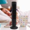 CCYLEZ Cooling Tower Fan, USB Bladeless Cooling Fan High Speed with 2 Speeds, Portable Desk Fan Quiet for Home Bedroom Office (Black) view 2