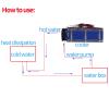 TEC1-12706 Thermoelectric Cooler 12V 576W 8-Chip Peltier Module view 2