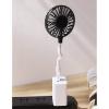 Ldabrye Small Usb Fan USB In-line Office Table Cooling Fans Usb Fan Adjustable Office Desk Fan Portable Fan 5V 5W view 3