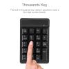Wisoqu Numeric Keypad, 19 Key, Comfortable Feeling, Great for Typing view 3