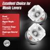 2X Audio360 AD44TW 3.93-Inch Super Tweeter Speaker, 4 Ohm, 4400W Total Max Power, 106dB Sensitivity, PEI Diaphragm, CCAR Voice Coil for Pro Car Audio view 4