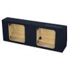 DirectNine Basics 15"" Dual Solo Baric Sealed Sub Box Expedition 1996-2024 Subwoofer Enclosure Speaker Box Car Audio view 1