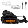 Quad Band Mobile Radio TYT TH-9800 Plus 50W Ham Radio Base Station 10M 6M 2M 70CM Amateur Transceiver for Vehicle Car Road Trip Hiking Cross-Band, Detachable Front Panel, Microphone, Programming Cable view 1