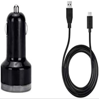 Yustda USB-C 5V Car Charger Replacement for Garmin Dezl OTR610 A04157 OTR710 A04158 dzlCam LGV610 LGV710 DriveSmart 66 76 86 RV Cam 795 GPS Truck Navigator 5VDC 3A Power Supply Cord Cable PSU
