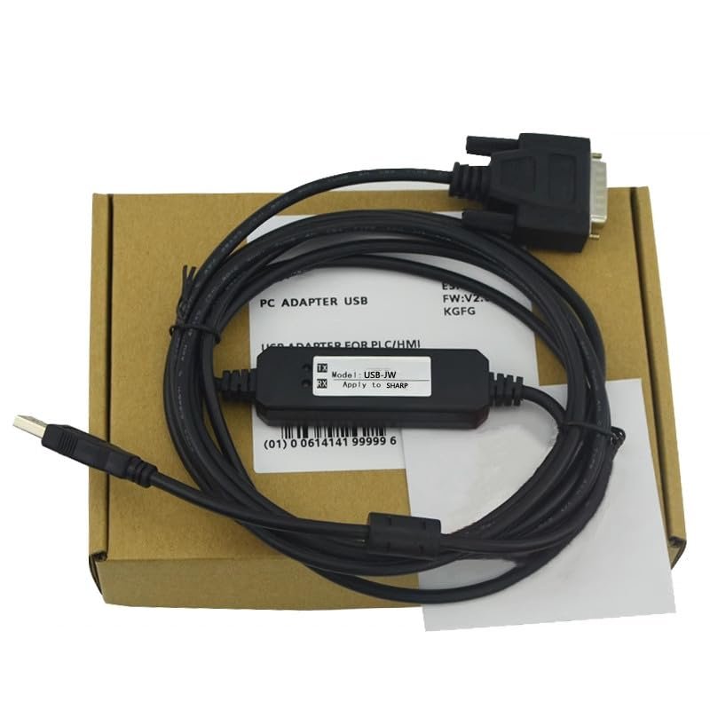 USB-JW Applicable PLC debugging cable Data cable 15-pin communication port JW-10 JW-30 JW-70 JW-100 Download Cable 3 meter