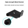 EUGOOCX Metal Wall Mount Bracket for Samsung HW-Q990C/HW-Q990B/HW-Q990D/HW-Q930 Surround Rear Speakers, Home Theater Surround Sound System Wallmount Accessories (1pc Black) view 3