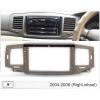oimcpr 9 Inch Car Fascia Radio Panel Compatible for Toyota Runx,Compatible for Corolla Runx 2004-2007 (Right Wheel) Dash Kit Install Facia Console Plate Trim view 2