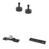 CAMVATE 1/4"-20 Thread Thumb Screw + Long Cheese Plate + 5/8'' Male to 1/4'' Female view 1