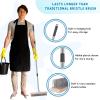 Stainless Steel Wire Brush, 59'' Long Handle Floor Scrubber for Concrete view 2