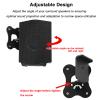 EUGOOCX Metal Wall Mount Bracket for Samsung HW-Q990C/HW-Q990B/HW-Q990D/HW-Q930 Surround Rear Speakers, Home Theater Surround Sound System Wallmount Accessories (1 pair Black) view 4