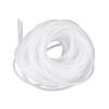 ELLANA spiral protector 1pcs Cable Spiral Manager Wire Organizer 6mm Diameter 15 Meter Length Wrap White Band wraps cable view 1
