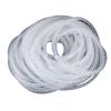 ELLANA spiral protector 1pcs Cable Spiral Manager Wire Organizer 6mm Diameter 15 Meter Length Wrap White Band wraps cable view 2