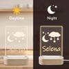 coolenious Custom Baby Night Light for Kids, Personalized Baby Night Light, Custom Nursery Night Light for Kids, Personalized Baby Gifts for Boys, Girls, Personalized Birthday Gift for Baby, Kids view 4