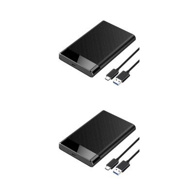 2.5inch SSD Box Mobile Hard Disk Enclosure USB3.1 for Notebook Solid Disk External Box USB3.1 2.5 Inch Mobile Case- Box USB3.1 SSD Disk Box