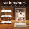Personalized Nursery Night Light for Kids, Personalized Baby Night Light, Custom Best Baby Gifts for Boys, Girls, Custom Baby Night Light for Kids, Personalized Birthday Gift for Baby, Kids view 3