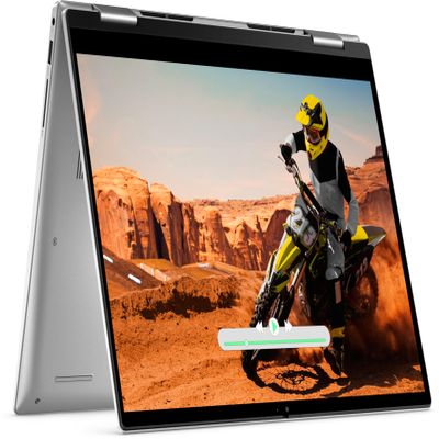 Dell Inspiron 7435 2-in-1 Laptop (2023) Touch | 14" 1920x1200 FHD+ | Ryzen 5-7530U - 2TB SSD Hard Drive - 8GB RAM | 6 cores @ 4.5 GHz Win 11 Pro Silver (Renewed)