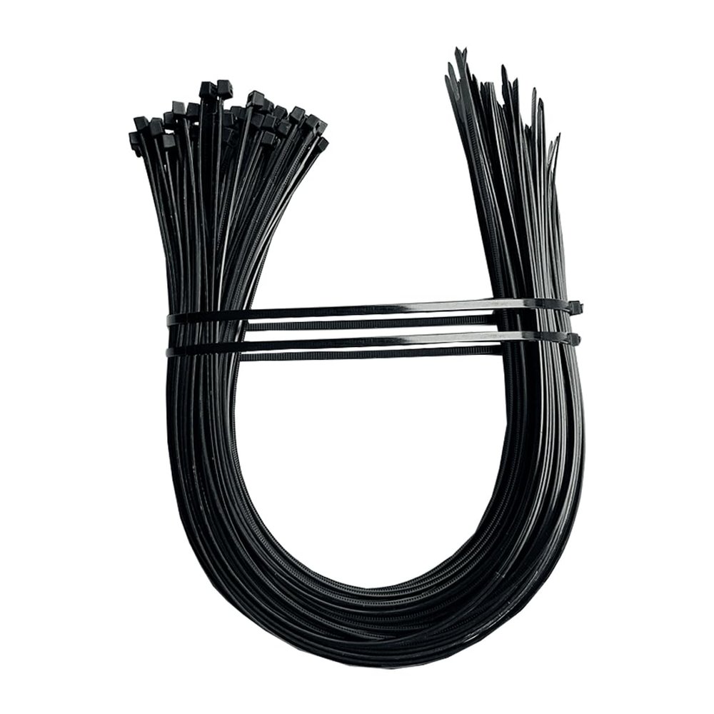 Aroono Black Nylon Cable Zip Ties-0.36 x 22 inch, 25 pcs Large Heavy Duty Zip Ties with 175 lbs Strength, Self-Locking Wire Ties-UV and Temperature Resistant, for Indoor Outdoor Use