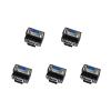 Pjeghbvop 9 Pin 232 Male to Female Serial Gender Adapter 90 Degree Extension Cable Converter Coupler view 1