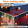 ChunHee Motion Sensor Alarm Outdoor,Motion Detector Alarm Dog Barking,8 Adjustable Sound Siren,120db Loud Noise Maker,Support Recording,Motion Activated Alarm with Remote Control(2 Pack) view 3