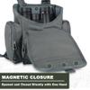 LUCKY CLOVER Binocular Harness Chest Pack with Rangefinder Pouch: Hunting Chest Pack Front Pouch Bino Adjustable Vest Bags, Bino Harness Great for Hunting, Hiking, and Shooting view 2