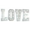 TQQEPOOL LED Letter Lights Sign,Large Love/Baby Marquee Light Up Letters Sign,Decorative Led Light Up Letter for Anniversary Wedding Baby Shower Party(Love White,2FT) view 1