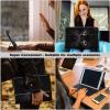 DEGDFSGR for Samsung Galaxy Tab A8 10.5 Case with Keyboard, Detachable Wireless Keyboard Magnetic Closure Protective Cover Case for Samsung Tab A8 2022[SM-X200 X205 X207], Big Cat Eyes view 2