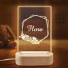 Custom Nursery Night Light for Baby, Kids, Boys, Girls, Personalized Baby Night Light, Personalized Baby Gifts for Kids, Custom Baby Night Light for Kids, Personalized Birthday Gift for Baby, Kids view 1