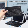 DEGDFSGR for Samsung Galaxy Tab A8 10.5 Case with Keyboard, Detachable Wireless Keyboard Magnetic Closure Protective Cover Case for Samsung Tab A8 2022[SM-X200 X205 X207], Colorful Pattern view 4